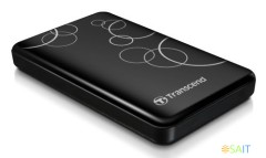 Жесткий диск Transcend USB 3.0 1Tb TS1TSJ25A3K StoreJet 25A3K 2.5" черный