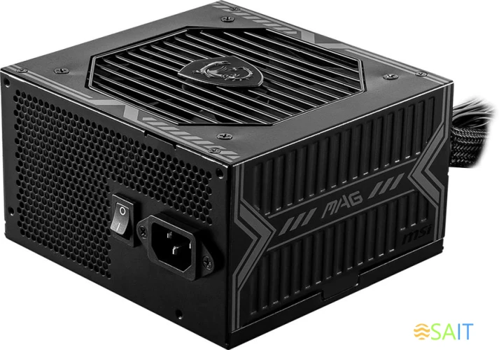 Блок питания MSI ATX 650W MAG A650BN 80+ bronze (20+4pin) APFC 120mm fan 5xSATA RTL