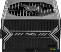 Блок питания MSI ATX 650W MAG A650BN 80+ bronze (20+4pin) APFC 120mm fan 5xSATA Cab Manag RTL