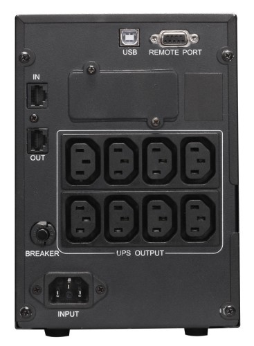 Источник бесперебойного питания Powercom Smart King Pro+ SPT-1000 LCD 800Вт 1000ВА черный Powercom Smart King Pro+ SPT-1000