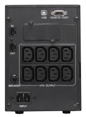 Источник бесперебойного питания Powercom Smart King Pro+ SPT-1000 LCD 800Вт 1000ВА черный Powercom Smart King Pro+ SPT-1000