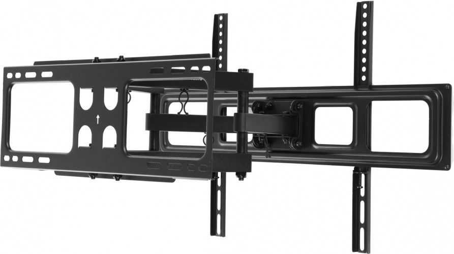 Кронштейн для телевизора Ultramounts UM873 черный 37"-70" макс.40кг настенный поворотно-выдвижной и наклонный