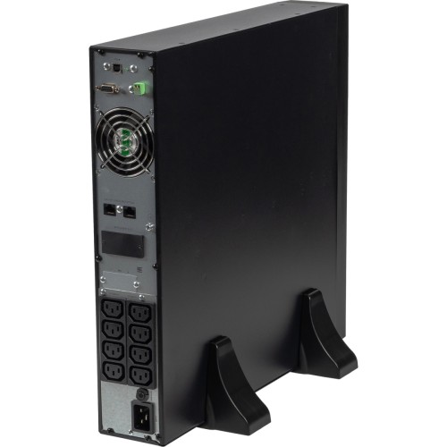 8769 Источник бесперебойного питания SKAT-UPS 2000-RACK-ON-4X9-E P3 2000ВА/2000 Вт, 2U, On-Line, синус, встр. АКБ 48В (4x9Ач), 8хC13, USB, RS232, RS485, параллельный порт, слот для карт (SNMP, реле), EPO, ШхГхВ 440х455х88, масса 22.7 кг БАСТИОН SKAT-UPS 2