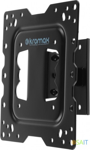 Кронштейн для телевизора Kromax DIX-16 черный 22"-55" макс.30кг настенный поворот и наклон