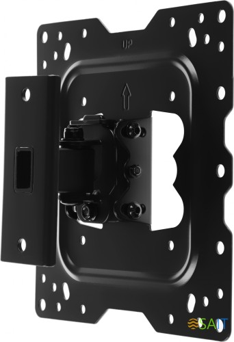 Кронштейн для телевизора Kromax DIX-16 черный 22"-55" макс.30кг настенный поворот и наклон