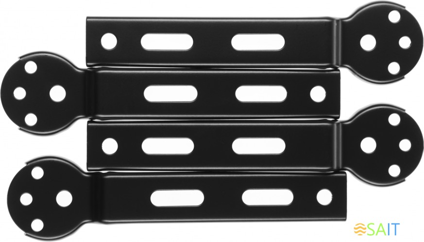 Кронштейн для телевизора Kromax DIX-16 черный 22"-55" макс.30кг настенный поворот и наклон