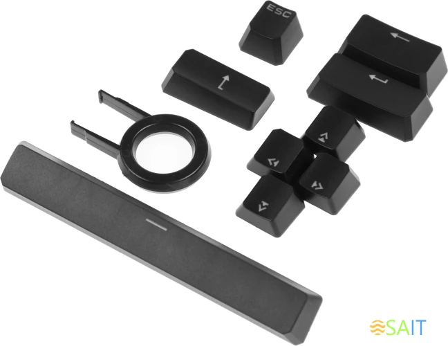 Клавиатура A4Tech Bloody S515R механическая черный USB for gamer LED (подставка для запястий) (S515R FIRE BLACK)