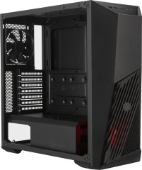 Корпус Cooler Master MasterBox K501L черный без БП ATX 5x120mm 4x140mm 1xUSB2.0 1xUSB3.0 audio bott PSU