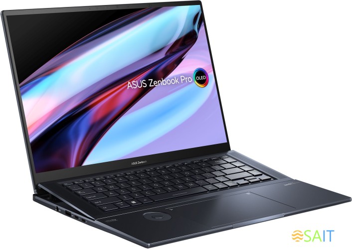 Ноутбук Asus Zenbook Pro 16X OLED UX7602VI-MY073X Core i9 13900H 32Gb SSD2Tb NVIDIA GeForce RTX4070 8Gb 16" OLED Touch 3.2K (3200x2000) Windows 11 Professional black WiFi BT Cam (90NB10K1-M00430)
