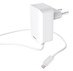 Сетевое зар./устр. Hama H-178342 12W 2.4A для Apple белый (00178342)
