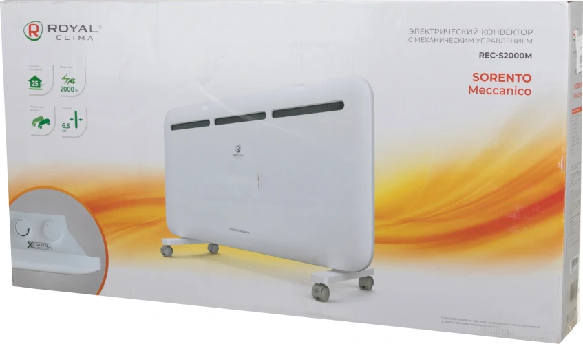 Конвектор Royal Clima Sorento Meccanico REC-S2000M 2000Вт белый