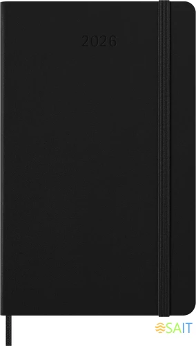 Еженедельник Moleskine CLASSIC WKLY VERTICAL Large 130х210мм 144стр. черный