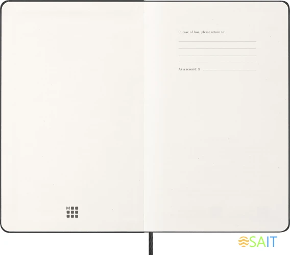 Еженедельник Moleskine CLASSIC WKLY VERTICAL Large 130х210мм 144стр. черный