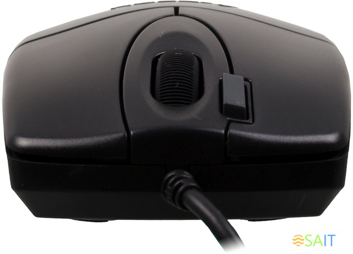 Мышь A4Tech OP-620DS черный оптическая 1200dpi silent USB 3but