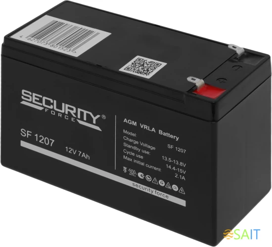 Аккумулятор Security Force SF 1207