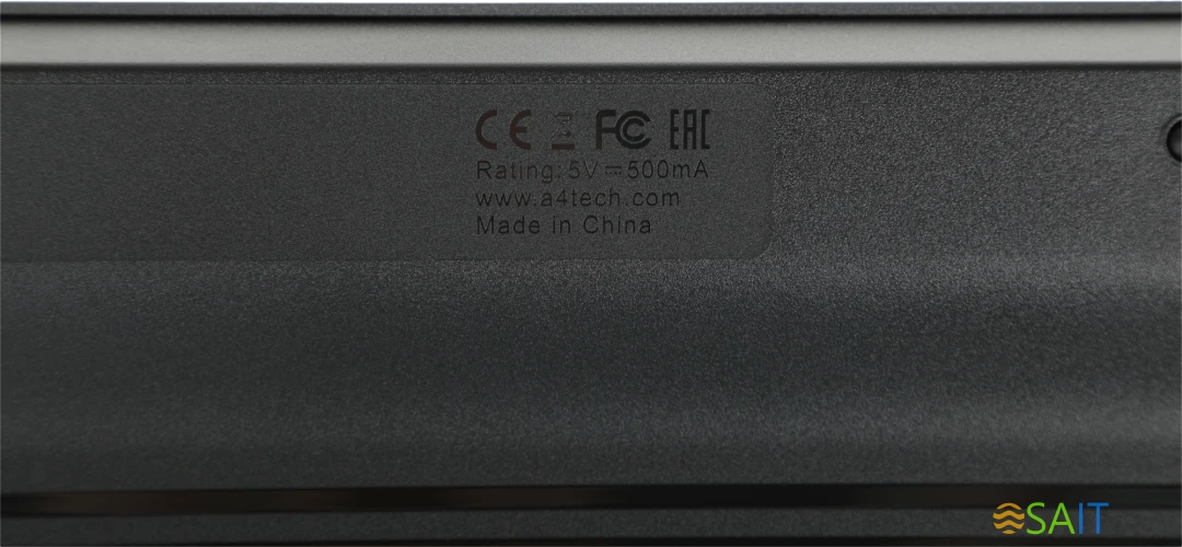 Клавиатура A4Tech Fstyler FX60 серый USB slim LED (FX60 GREY / WHITE)