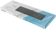 Клавиатура A4Tech Fstyler FX60 серый USB slim LED (FX60 GREY / WHITE)
