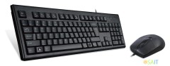 Клавиатура + мышь A4Tech KRS-8372 клав:черный мышь:черный USB