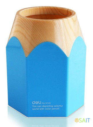 Подставка Deli E9145 для письменных принадлежностей ассорти пластик