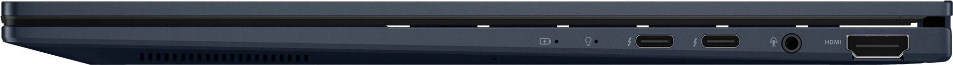 Ноутбук Asus Zenbook 14 OLED UX3405MA-QD986 Core Ultra 5 125H 16Gb SSD512Gb Intel Arc 14" OLED FHD+ (1920x1200) noOS blue WiFi BT Cam Bag (90NB11R1-M01SL0)