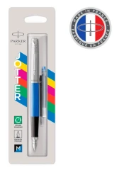 Ручка перьев. Parker Jotter Originals F60 (2096858) Blue CT M сталь нержавеющая блистер