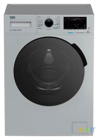 Стиральная машина Beko WSPE6H616S класс: A загр.фронтальная макс.:6.5кг серебристый инвертор