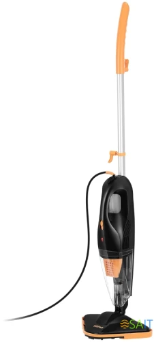 Швабра паровая Kitfort КТ-3923 1300Вт черный/оранжевый