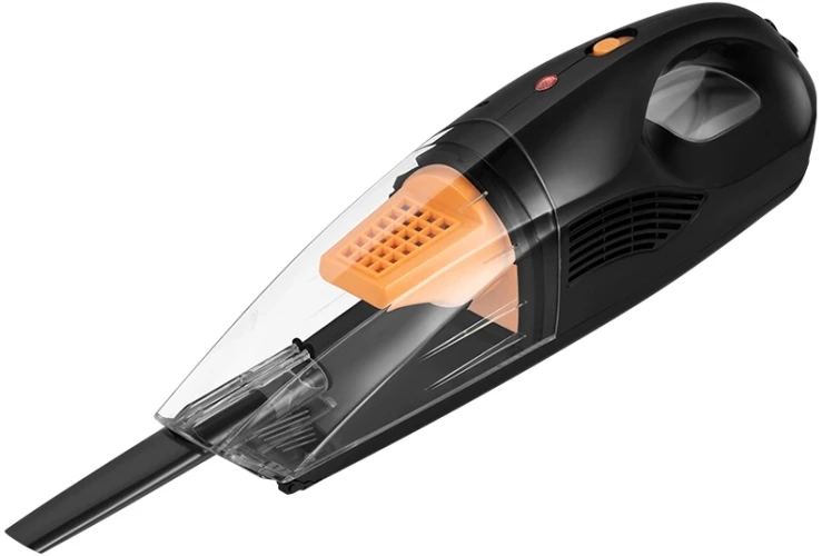 Швабра паровая Kitfort КТ-3923 1300Вт черный/оранжевый