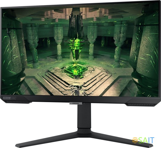 Монитор Samsung 25" Odyssey G4 S25BG400EI черный IPS LED 16:9 HDMI полуматовая HAS Piv 400cd 178гр/178гр 1920x1080 240Hz G-Sync FreeSync Premium DP FHD 4.5кг