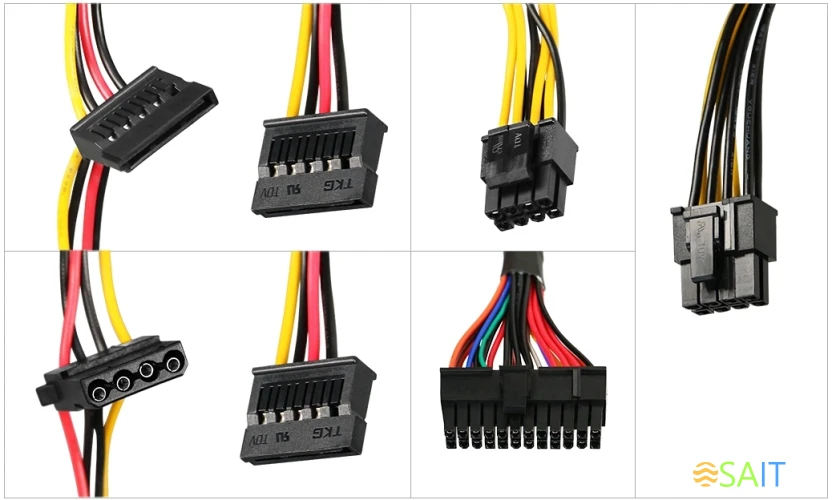 Блок питания KingPrice ATX 450W KPPSU450 (20+4pin) 120mm fan 3xSATA