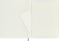 Блокнот Moleskine CLASSIC SOFT QP623B42 XLarge 190х250мм 192стр. нелинованный мягкая обложка голубая гортензия