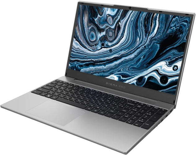 Ноутбук Digma Pro Breve Ryzen 5 Pro 5675U 8Gb SSD512Gb AMD Radeon 15.6" IPS FHD (1920x1080) Windows 11 Professional silver WiFi BT Cam 4500mAh (DN15R5-8DXW06)