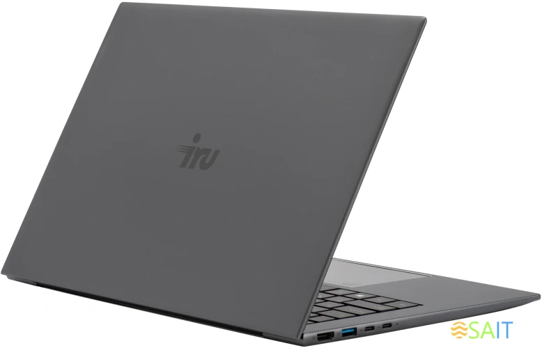 Ноутбук IRU Planio 14INPR N-series N100 16Gb SSD512Gb Intel UHD Graphics 14" IPS FHD (1920x1080) Windows 11 Pro grey WiFi BT Cam 5000mAh (2078485)
