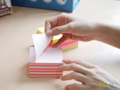 Блок самоклеящийся бумажный Stick`n 21341 76x76мм 400лист. 70г/м2 неон+пастель розовый 3цв.в упак.