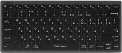 Клавиатура A4Tech FBX51C серый USB беспроводная BT/Radio slim Multimedia для ноутбука (FBX51C GREY)