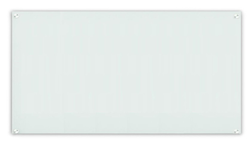 Доска стеклянная Deli 8741 стеклянная белый 100x200см стекло магнитный 4 магнита/2 маркера/стиратель