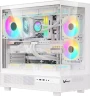 Корпус Formula Crystal Z8 FLOE белый без БП ATX 3x120mm 5x140mm 1xUSB2.0 1xUSB3.0 1xUSB3.1 audio bott PSU
