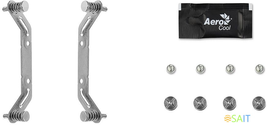 Устройство охлаждения(кулер) Aerocool Cylon 3H ARGB Soc-AM5/AM4/1200/1700/1851 черный 4-pin 13-24dB Al+Cu 125W 480gr Ret (CYLON 3H ARGB PWM 4P)