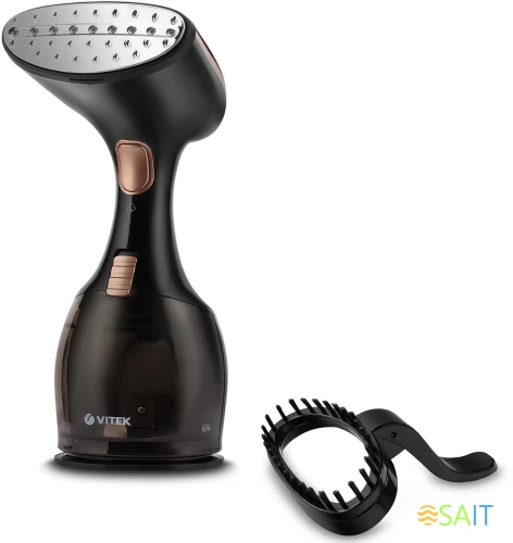 Отпариватель ручной Vitek VT-2440 1500Вт черный/золотистый