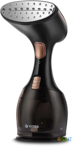 Отпариватель ручной Vitek VT-2440 1500Вт черный/золотистый