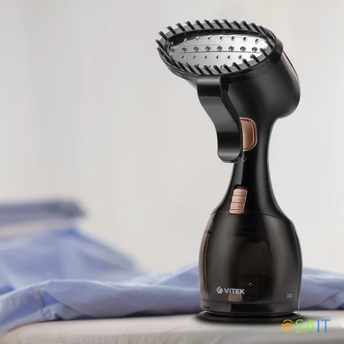 Отпариватель ручной Vitek VT-2440 1500Вт черный/золотистый