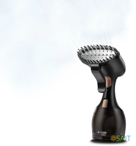 Отпариватель ручной Vitek VT-2440 1500Вт черный/золотистый