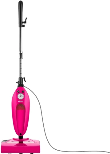 Швабра паровая Kitfort КТ-3940 1500Вт розовый/черный