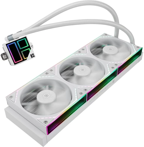 Система водяного охлаждения Thermalright Frozen Infinity 360 ARGB Soc-AM5/AM4/1200/1700/1851 белый 4-pin 28.2dB Al Ret (F-INFINITY-360-WH)
