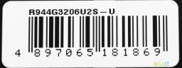 Память DDR4 4GB 3200MHz AMD R944G3206U2S-U Radeon R9 Gamer Series RTL PC4-25600 CL16 DIMM 288-pin 1.35В Ret