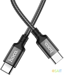 Кабель Hoco X14 X14 TYPE-C TO TYPE-C 1м черный