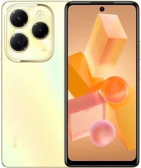 Смартфон Infinix X6528B Hot 40i 128Gb 4Gb золотой моноблок 3G 4G 2Sim 6.56" 720x1612 Android 13 50Mpix 802.11 a/b/g/n/ac NFC GPS GSM900/1800 GSM1900 Protect FM A-GPS microSD max2048Gb