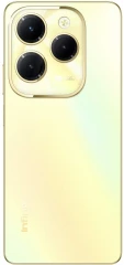 Смартфон Infinix X6528B Hot 40i 128Gb 4Gb золотой моноблок 3G 4G 2Sim 6.56" 720x1612 Android 13 50Mpix 802.11 a/b/g/n/ac NFC GPS GSM900/1800 GSM1900 Protect FM A-GPS microSD max2048Gb