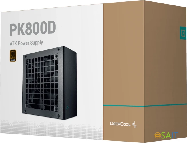 Блок питания Deepcool ATX 800W Game Storm PK800D V2 80+ bronze (20+4pin) APFC 120mm fan 8xSATA RTL