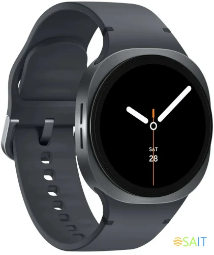 Смарт-часы Samsung Galaxy Watch 8 LTE 40мм 1.34" Super AMOLED корп.графитовый рем.графитовый (SM-L325FDAACAU)